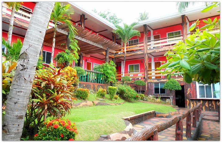 Family rooms at Santiago Bay Garden Resort in Camotes Islands, Cebu